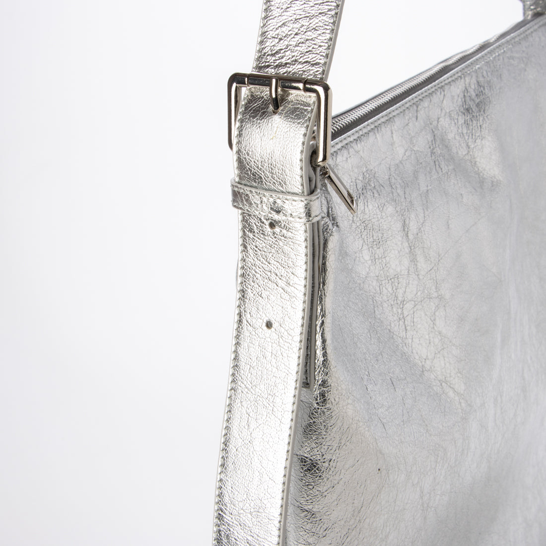 マルコ マージ MARCO MASI レザー肩掛けバッグ （Silver） Silver