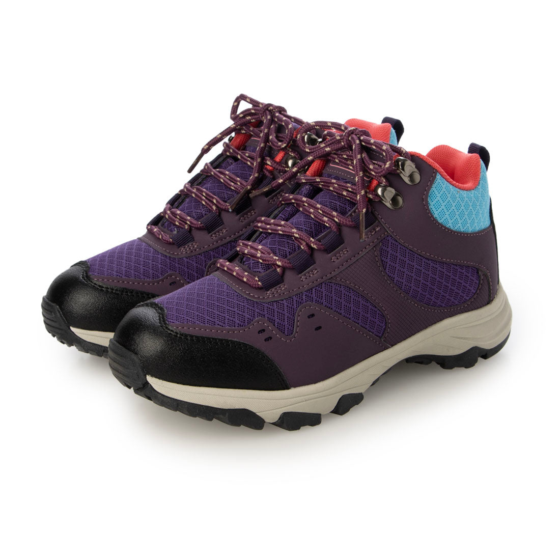 アウトドアスポーツ OUTDOOR SPORTS 【防水・防滑】 トレッキングシューズ FKR-1104WP （パープル） パープル