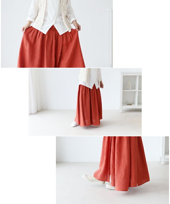 Sanpo Kuschel Colorful Season Wrap Skirt Design Skirt