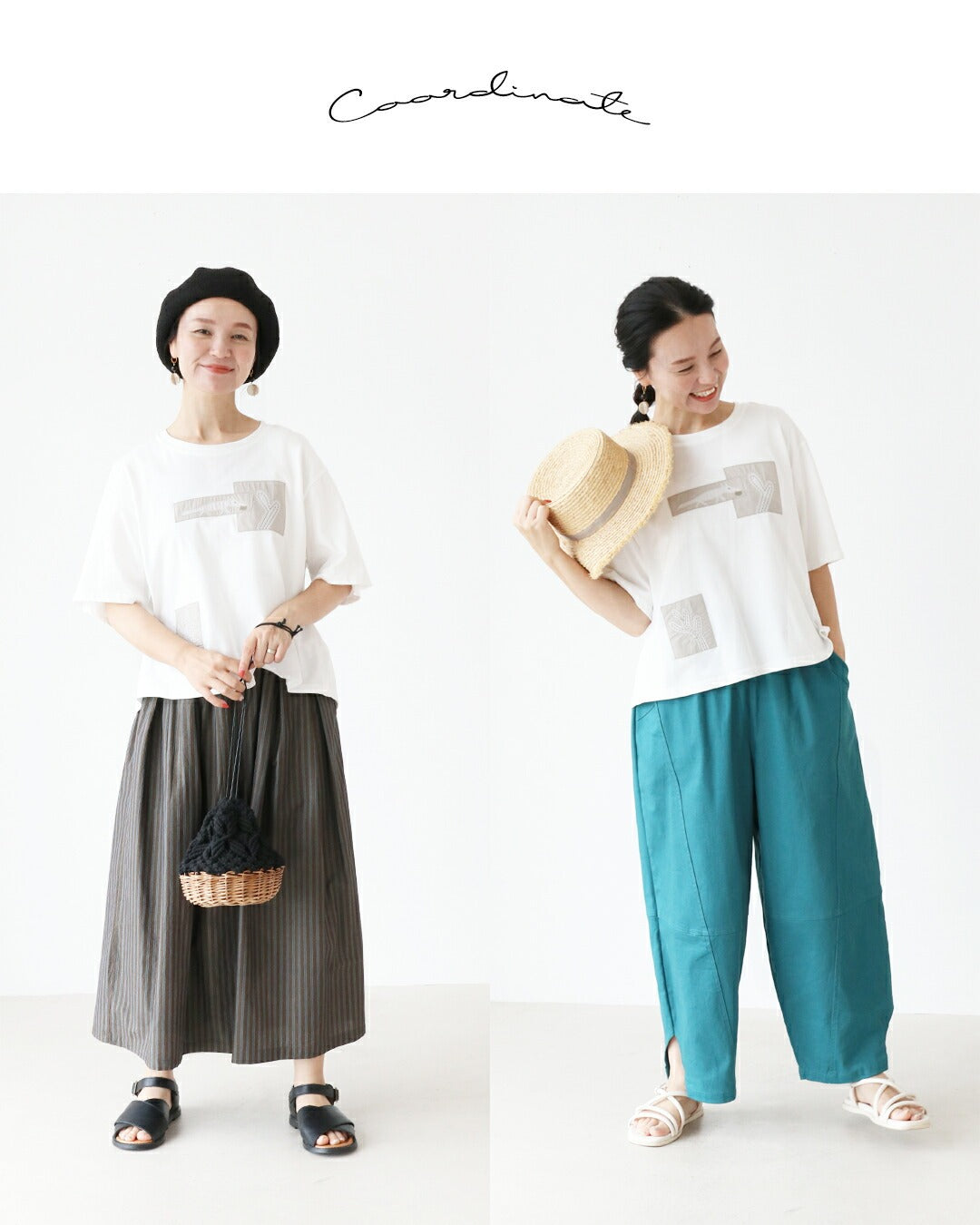 サンポクシェル sanpo kuschel どこか愛おしいモチーフパッチトップス （ホワイト） ホワイト