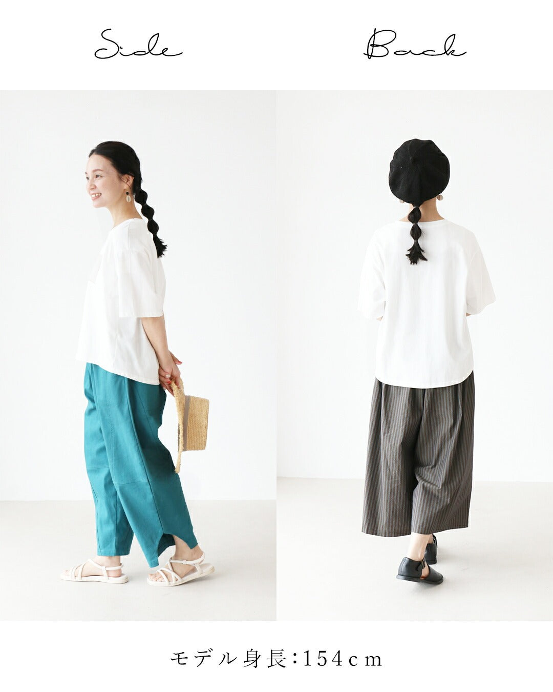 サンポクシェル sanpo kuschel どこか愛おしいモチーフパッチトップス （ホワイト） ホワイト