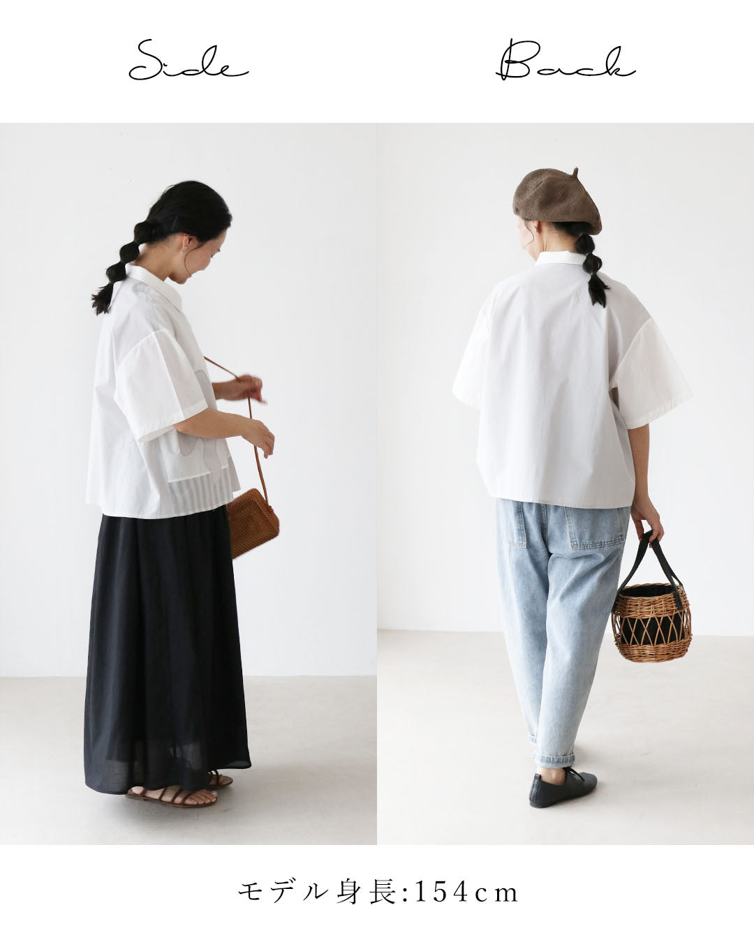 サンポクシェル sanpo kuschel 主役級パッチ×美シルエットでこなれ感アップトップス （ライトグレー） ライトグレー