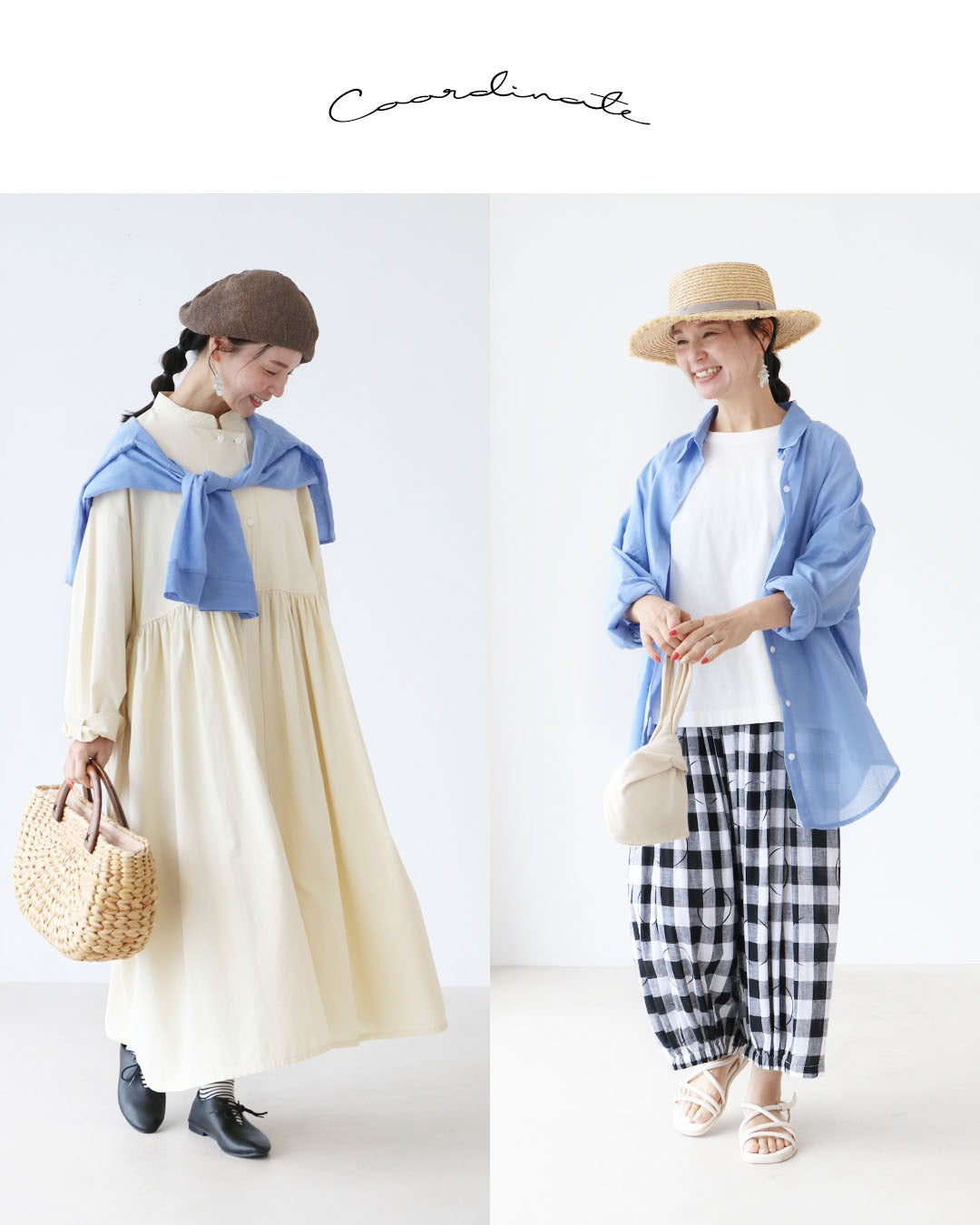 サンポクシェル sanpo kuschel 羽織りもトップスも、色足しもこれ1枚 トップス （ブルー） ブルー