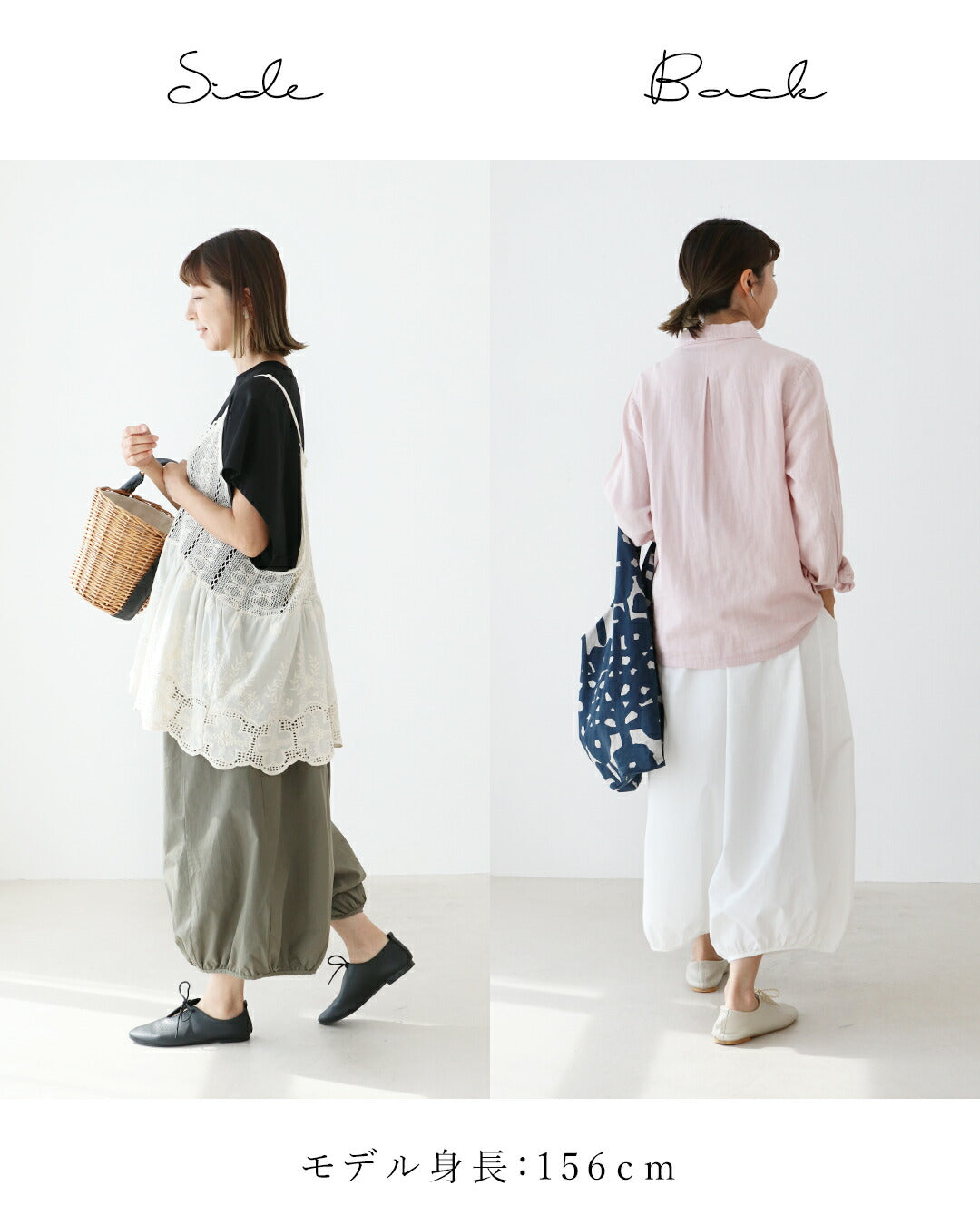 サンポクシェル sanpo kuschel ラクなのに手抜きに見えないパンツ （グリーン） グリーン