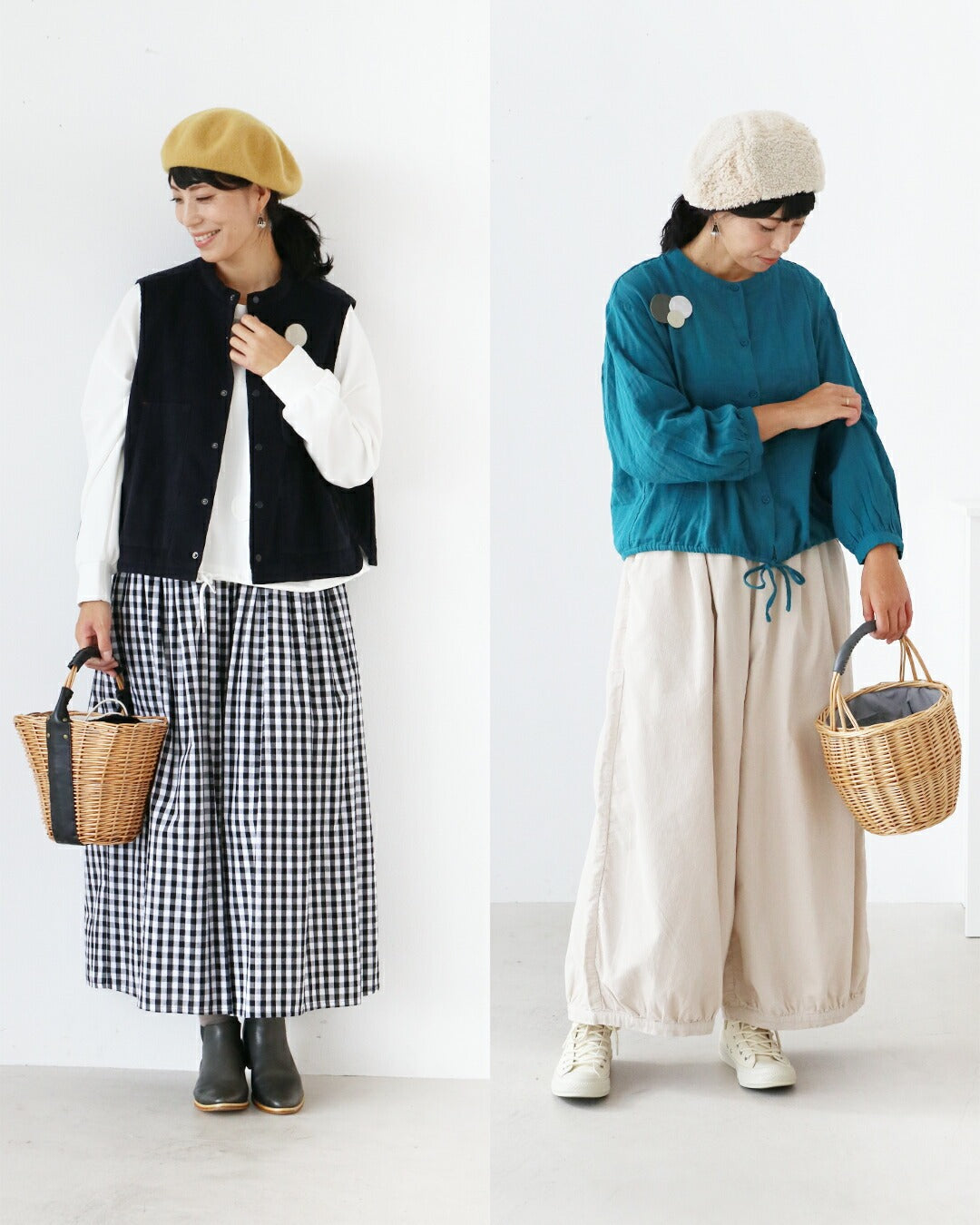 サンポクシェル sanpo kuschel 【set】ベストとパンツのセットアップ （ネイビー） ネイビー