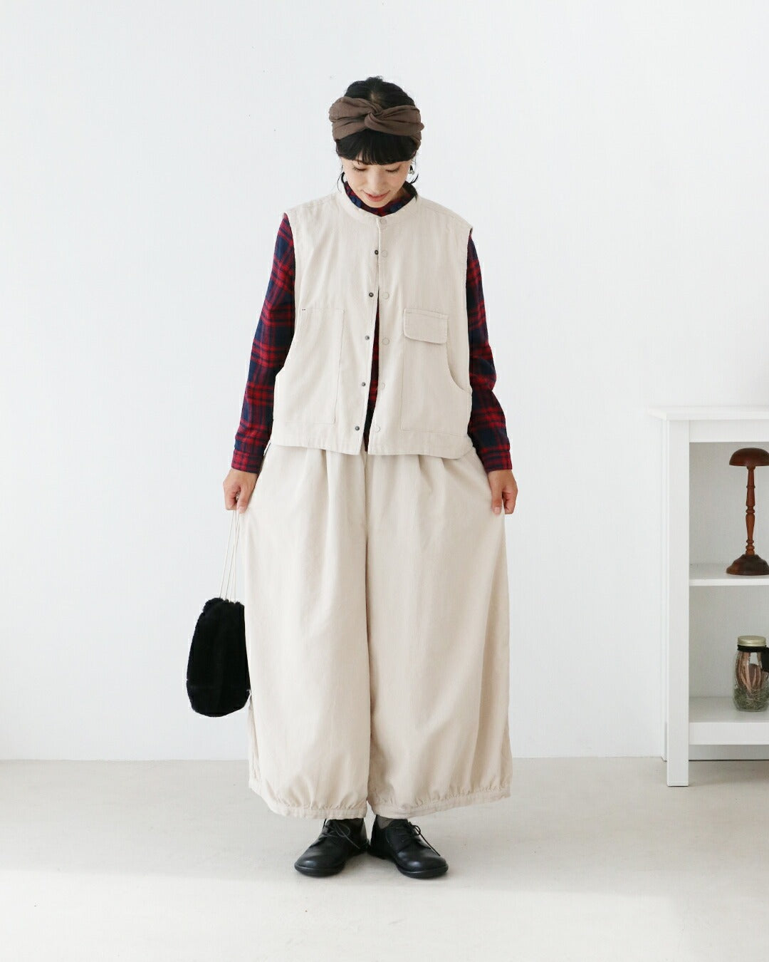 サンポクシェル sanpo kuschel 【set】ベストとパンツのセットアップ （ネイビー） ネイビー