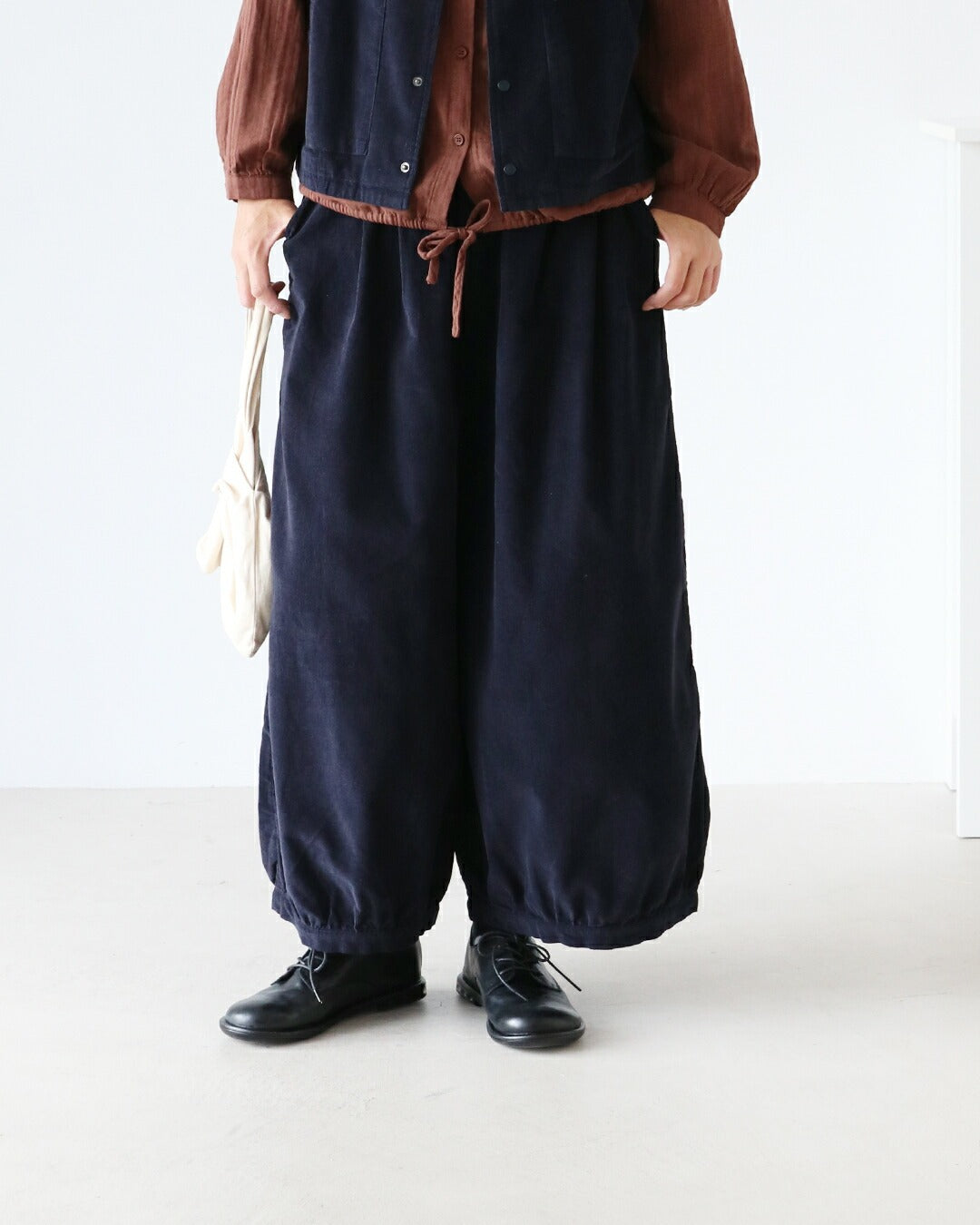 サンポクシェル sanpo kuschel 【set】ベストとパンツのセットアップ （ネイビー） ネイビー