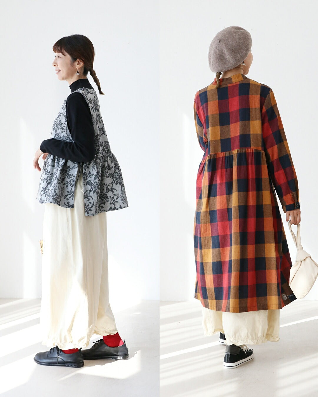 サンポクシェル sanpo kuschel 裾フリルコットンパンツ （ホワイト） ホワイト