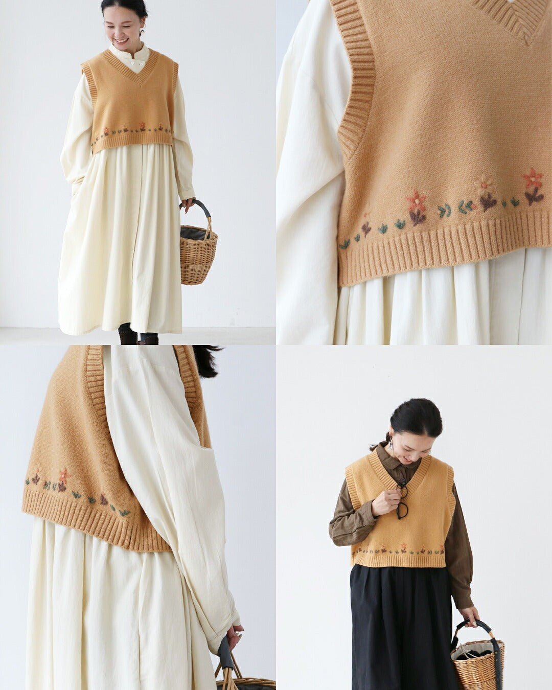 サンポクシェル sanpo kuschel 脚長ベスト （イエロー） イエロー