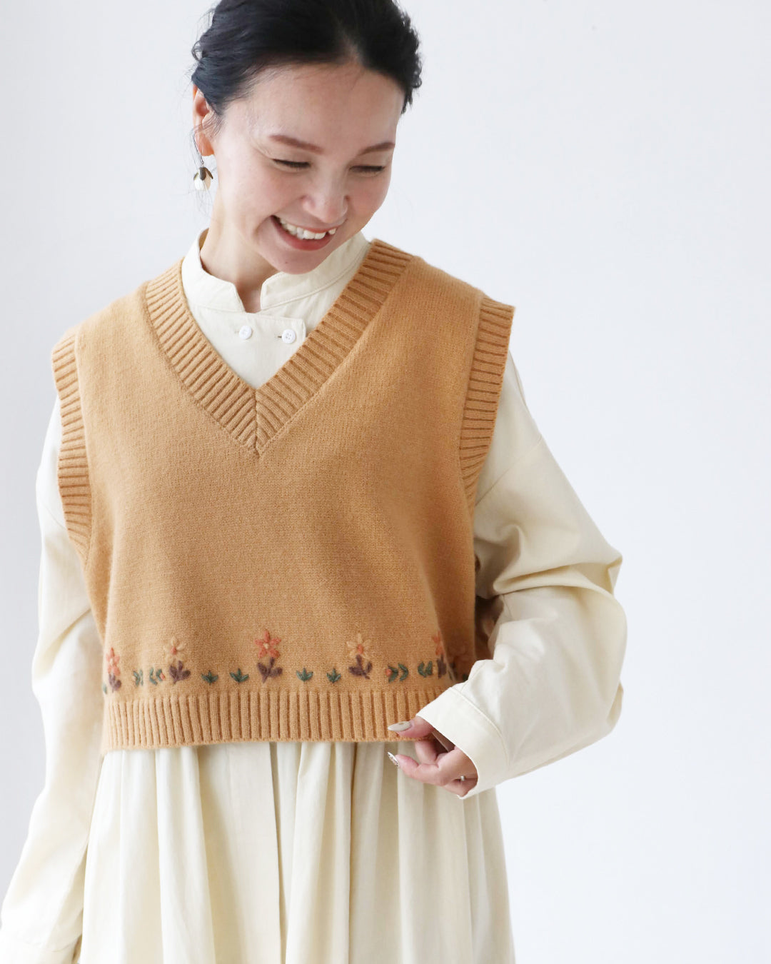 サンポクシェル sanpo kuschel 脚長ベスト （イエロー） イエロー