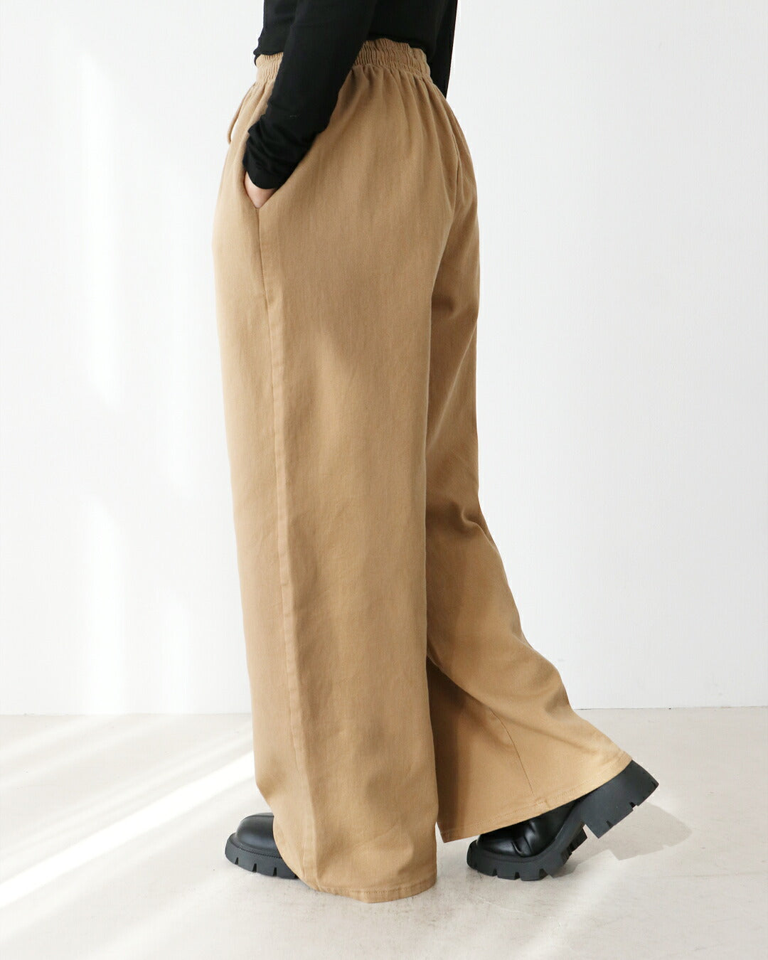 サンポクシェル sanpo kuschel ピタらないパンツ （ベージュ） ベージュ