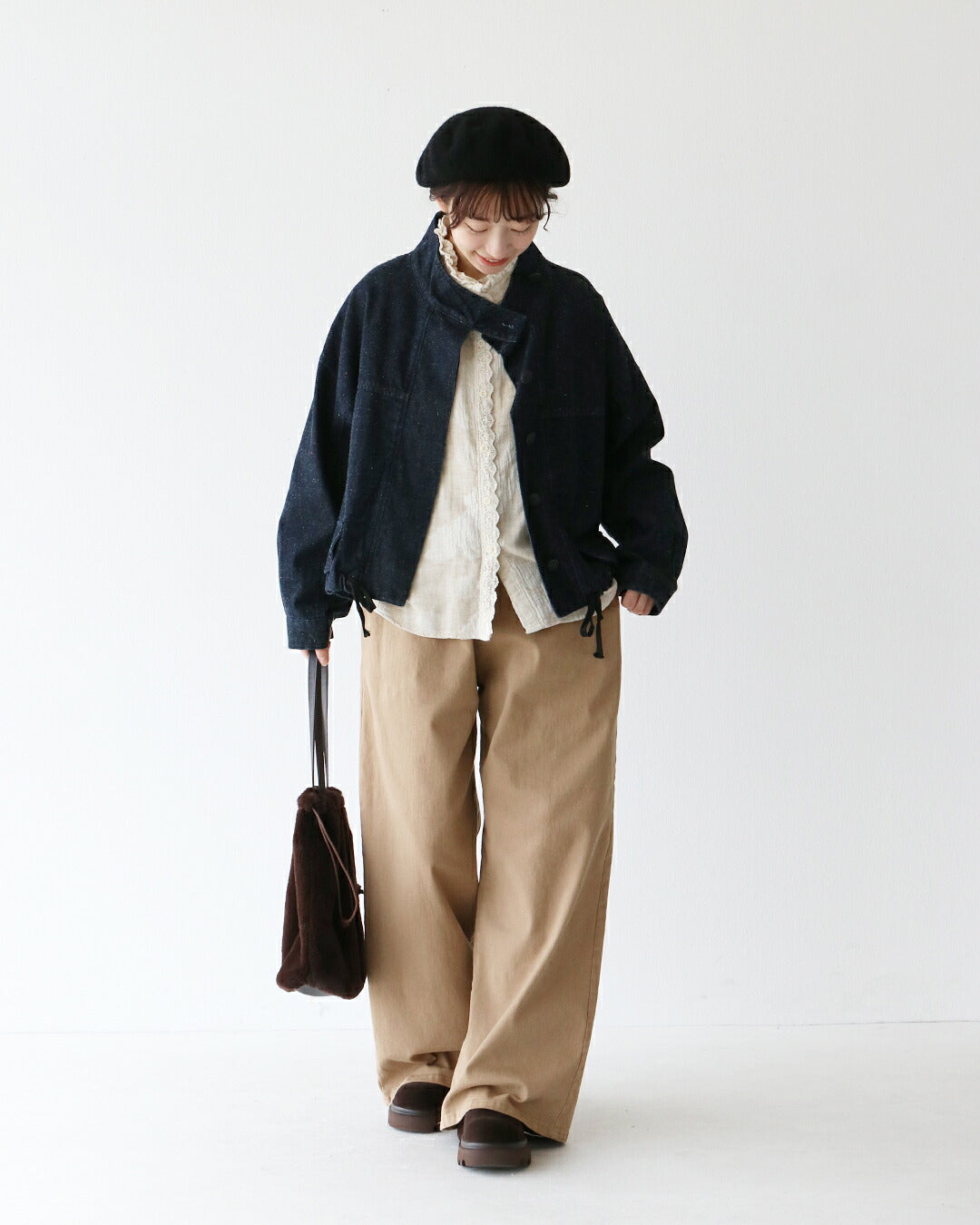 サンポクシェル sanpo kuschel ピタらないパンツ （ベージュ） ベージュ