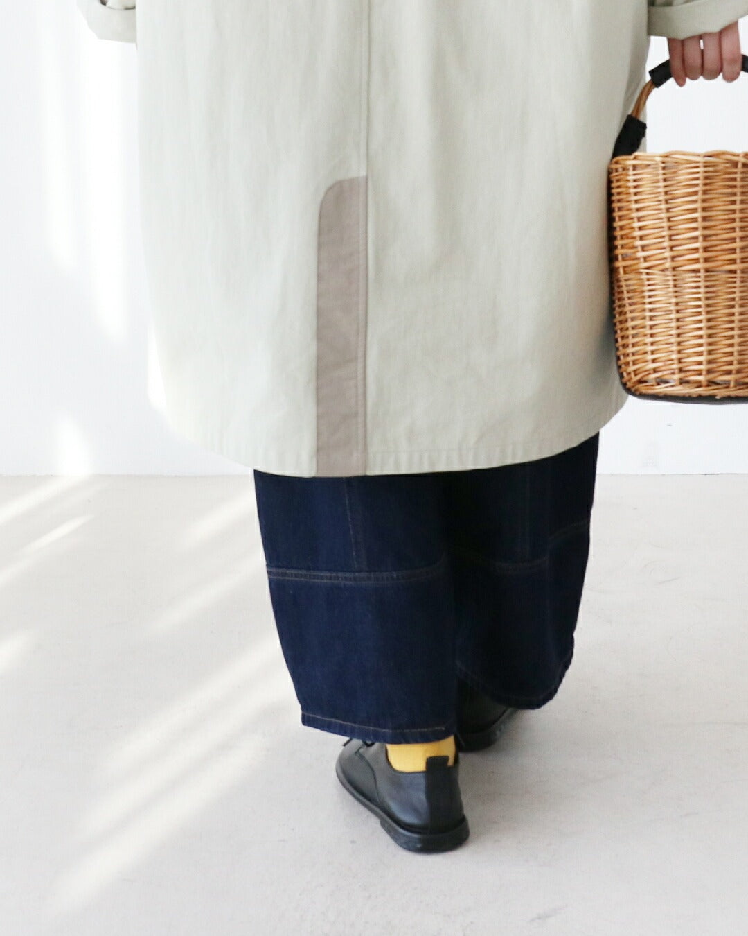 サンポクシェル sanpo kuschel 取り外し可能なライナー付きコート （アイボリー） アイボリー