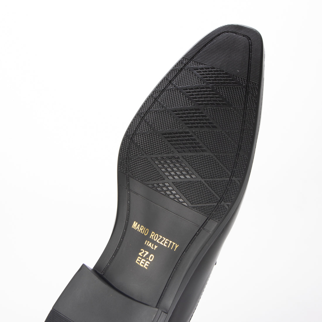 MARIO ROZZETTY Men's Business Shoes, Slip-on, Bit Decoration, Lightweight, Anti-Slip, Antibacterial, 3812