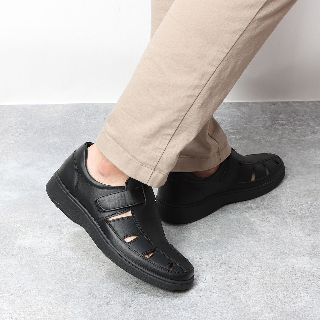 MARIO ROZZETTY Men's Turtle Sandals with Heels, Comfort Shoes, Lightweight, Wide, HY7000