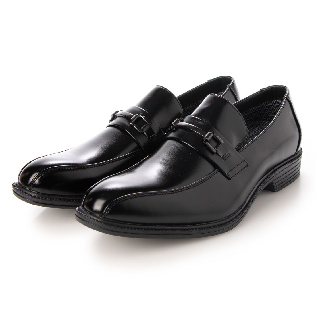 MARIO ROZZETTY Men's slip-on business shoes with bit decoration, rain and snow resistant, all-round, 874