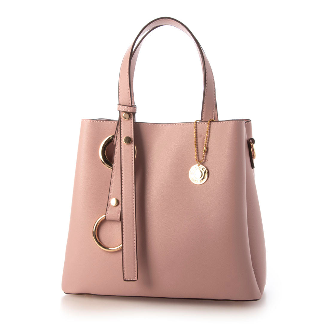 モーヴ mauve リングデザイントートバッグ,ピンク