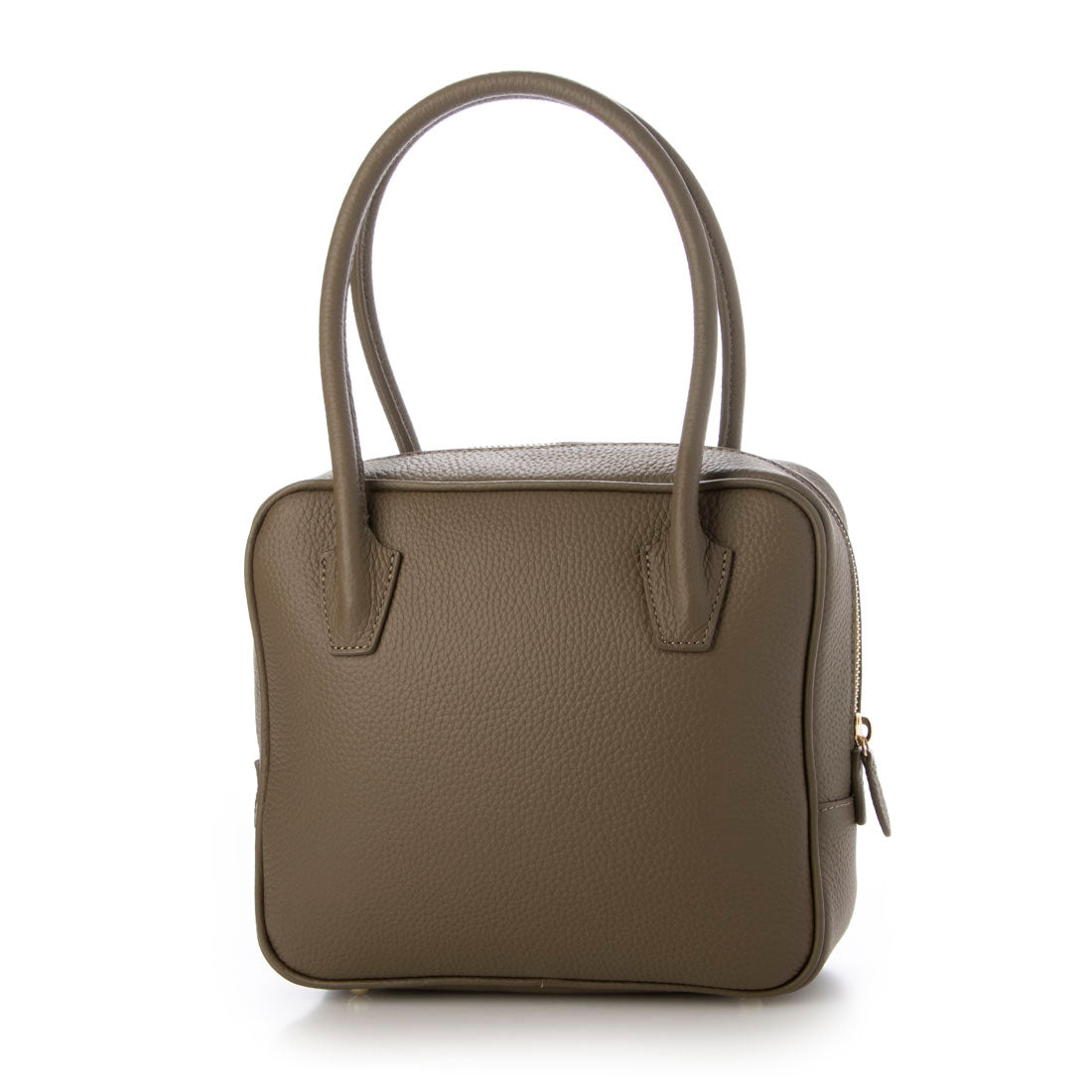 モーヴ mauve 【本革】スクエアハンドバッグ （モカ） モカ