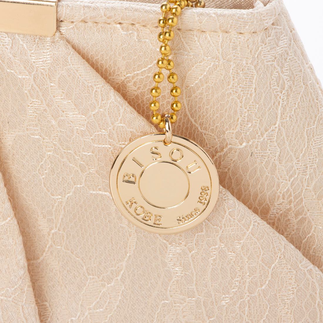 モーヴ mauve レースデザインクラッチバッグ/2WAY