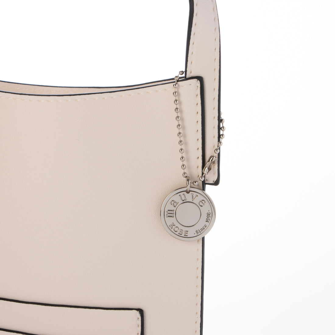 モーヴ mauve スマホショルダー スマートスリム ミニショルダー （ホワイト） ホワイト