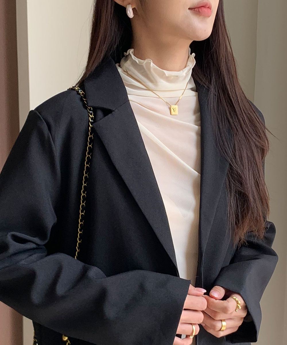 メゾンドラティール maison de LATIR 重ね着用アイテムインナーウェアー シアー素材 （ホワイト） ホワイト