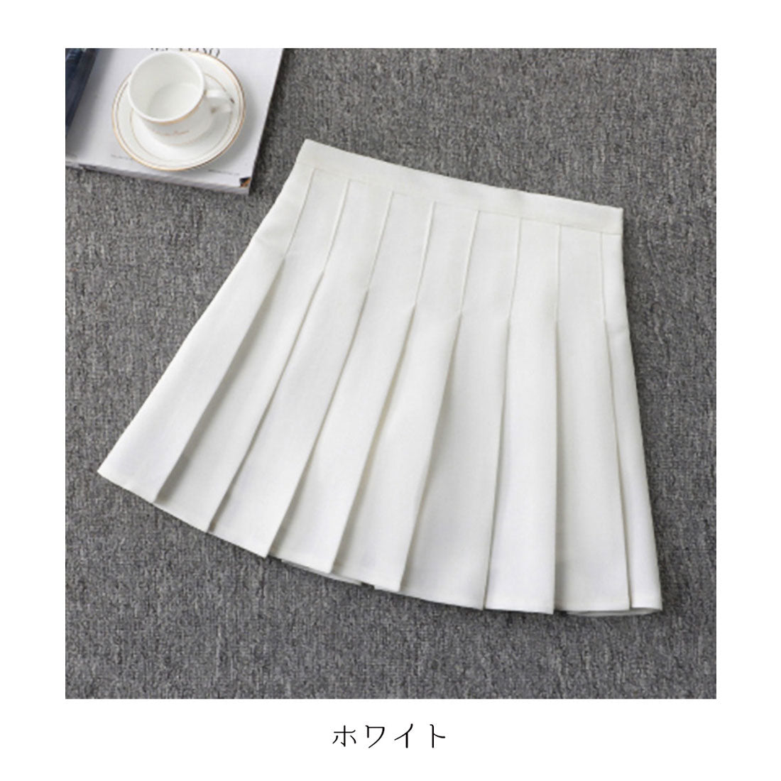 メゾンドラティール maison de LATIR プリーツミニスカート