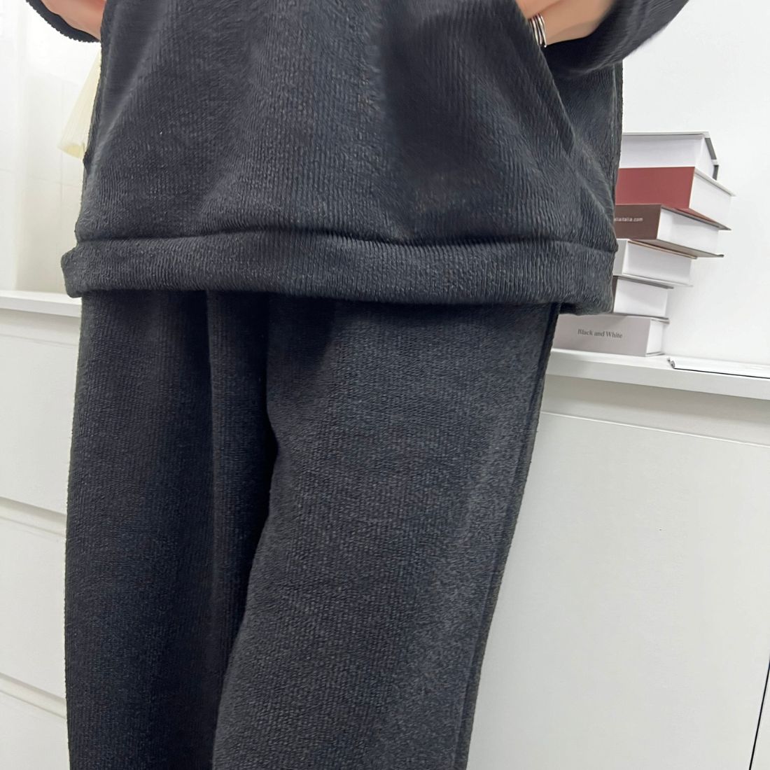 メゾンドラティール maison de LATIR カジュアルセットアップパンツ