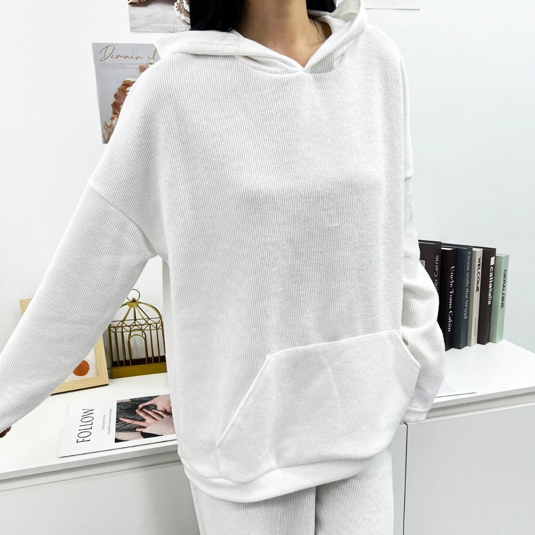 メゾンドラティール maison de LATIR カジュアルセットアップパンツ
