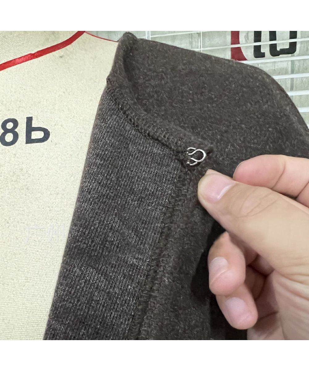 メゾンドラティール maison de LATIR ノースリーブミドル丈コート ベスト・ジレ （ブラウン） ブラウン