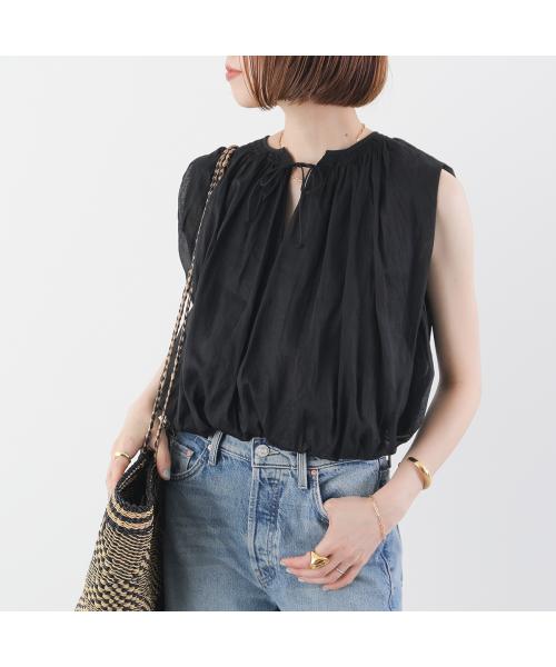マリリンムーン MARILYN MOON MARILYN MOON ブラウス 4252-150 シアー コットン バルーン （19/BLACK） 19/BLACK