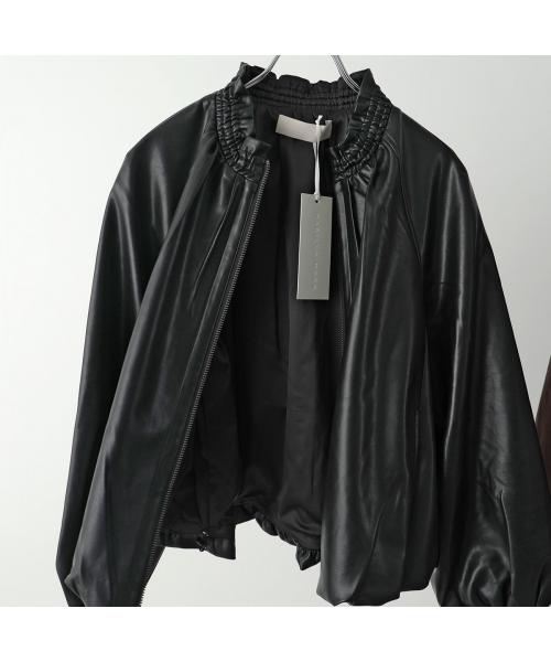 マリリンムーン MARILYN MOON MARILYN MOON ブルゾン soft eco-leather blouson 4253-127 （49/D-BROWN） 49/D-BROWN
