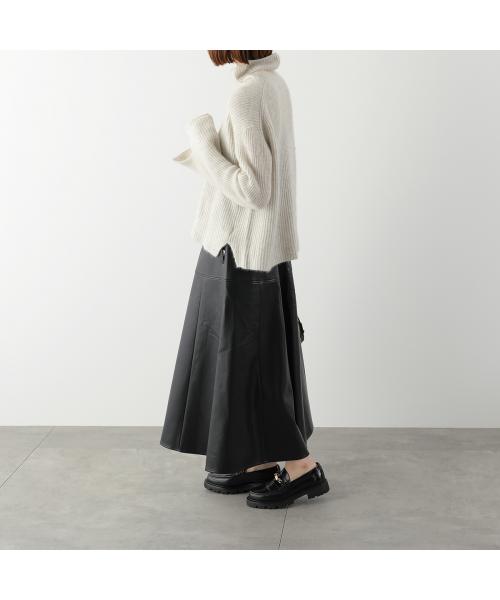 マリリンムーン MARILYN MOON MARILYN MOON スカート soft eco-leather circular skirt （49/D-BROWN） 49/D-BROWN