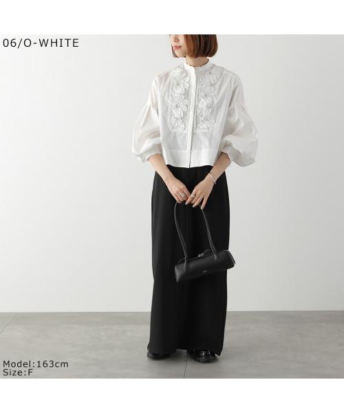 マリリンムーン MARILYN MOON MARILYN MOON SOI-MeME ブラウス code embroidery pearl blouse （06/O-WHITE） 06/O-WHITE