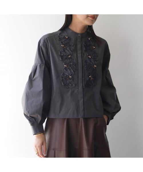 マリリンムーン MARILYN MOON MARILYN MOON SOI-MeME ブラウス code embroidery pearl blouse （06/O-WHITE） 06/O-WHITE