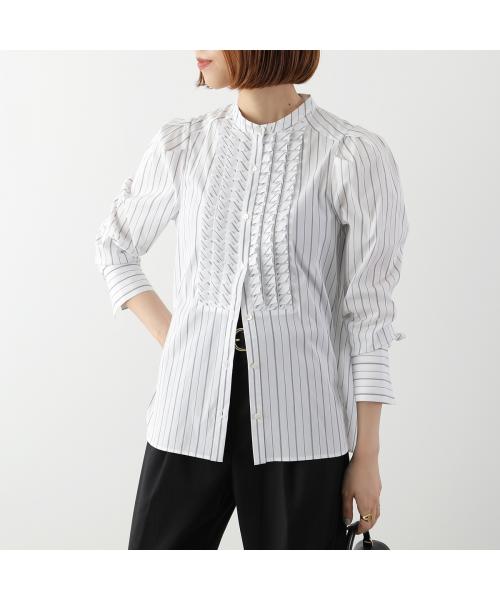 マリリンムーン MARILYN MOON MARILYN MOON ブラウス tuck frill strip blouse 4253-133 （05/WHITE） 05/WHITE