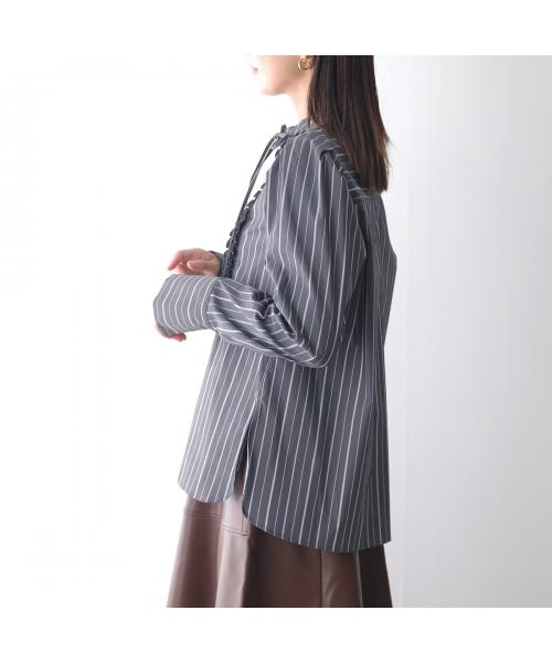 マリリンムーン MARILYN MOON MARILYN MOON ブラウス tuck frill strip blouse 4253-133 （05/WHITE） 05/WHITE