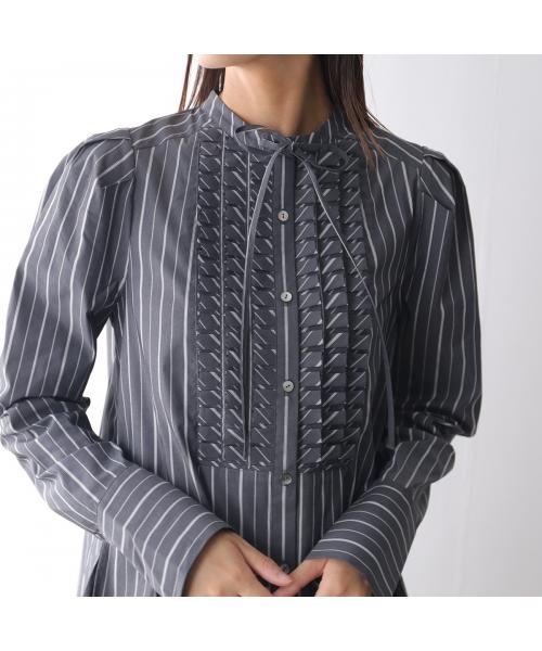 マリリンムーン MARILYN MOON MARILYN MOON ブラウス tuck frill strip blouse 4253-133 （05/WHITE） 05/WHITE