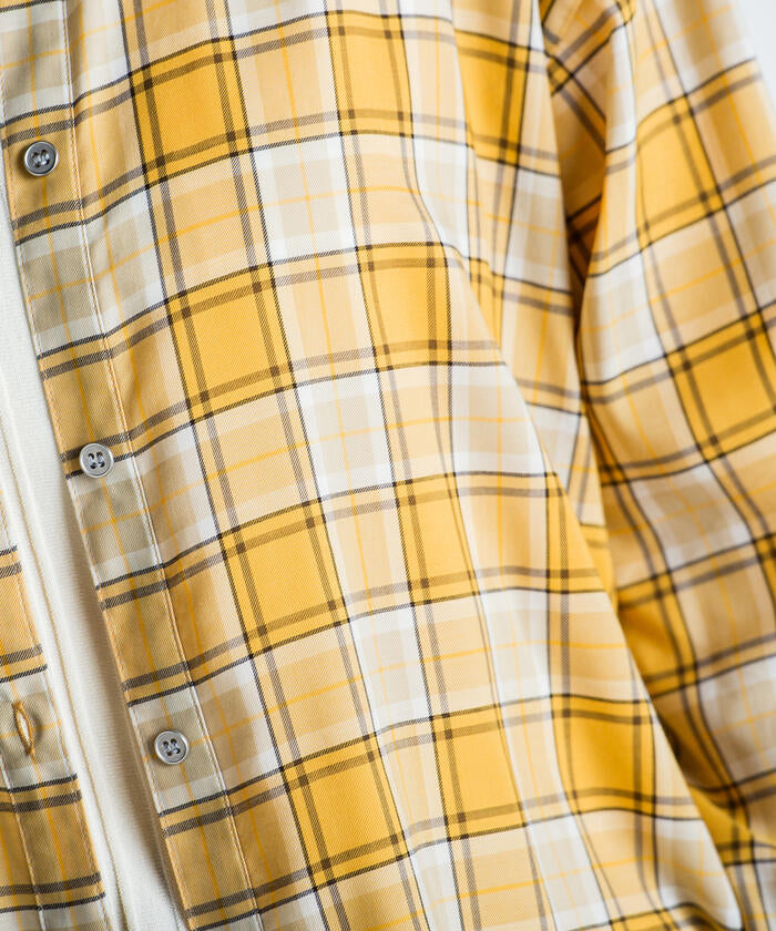 MAYSON GREY 【MAYSON GREY】 Cotton-Like Check Dress