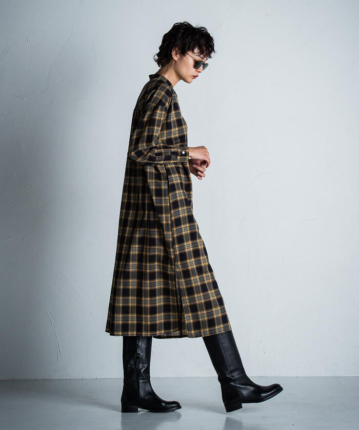 MAYSON GREY 【MAYSON GREY】 Cotton-Like Check Dress