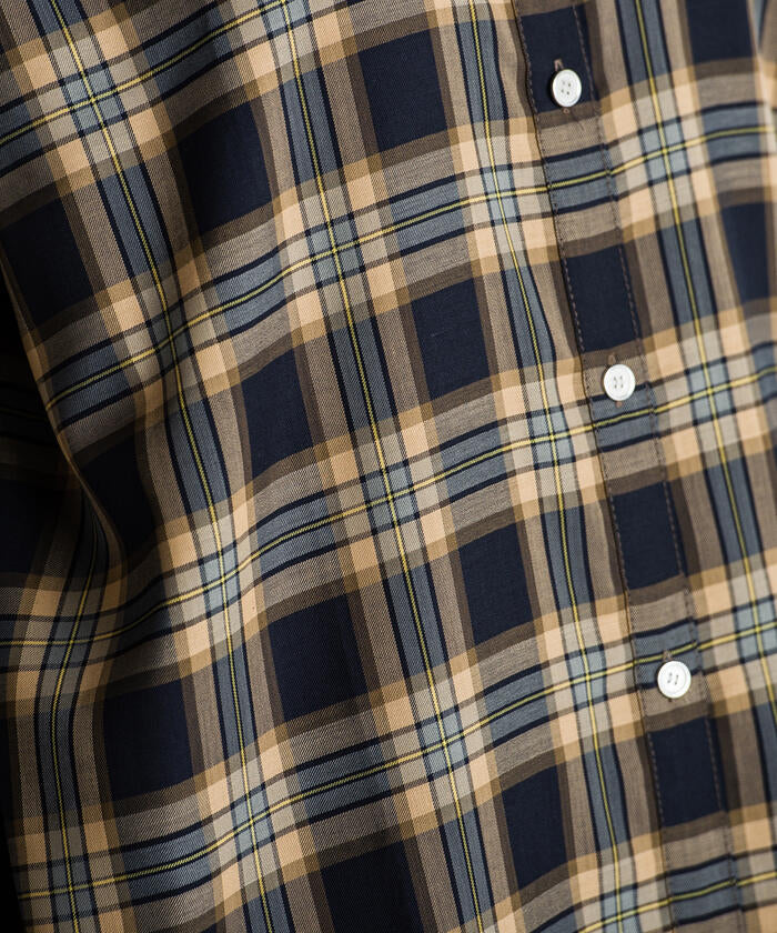 MAYSON GREY 【MAYSON GREY】 Cotton-Like Check Dress