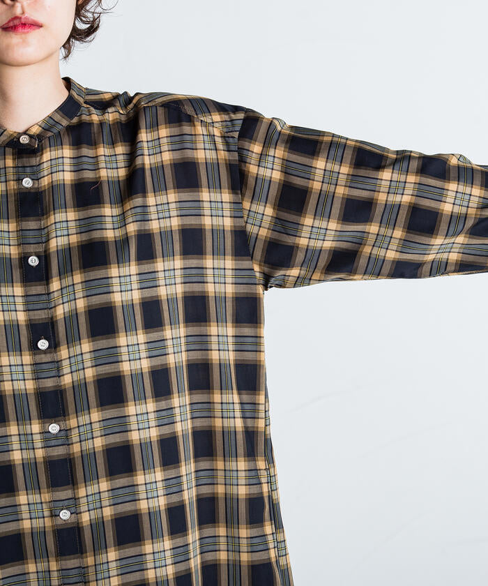 MAYSON GREY 【MAYSON GREY】 Cotton-Like Check Dress