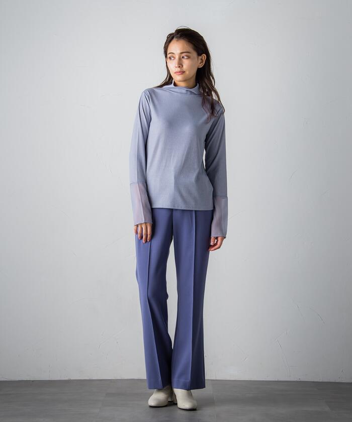 MAYSON GREY 【MAYSON GREY】 Center Line Flare Pants