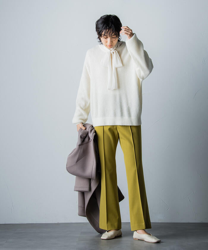 MAYSON GREY 【MAYSON GREY】 Center Line Flare Pants