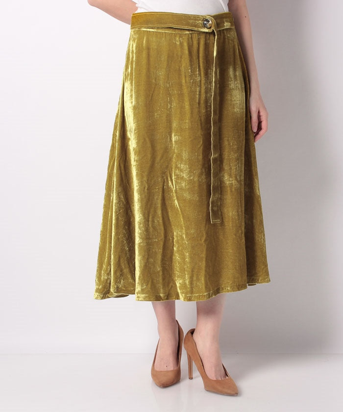 MAYSON GREY AERON Velvet Skirt
