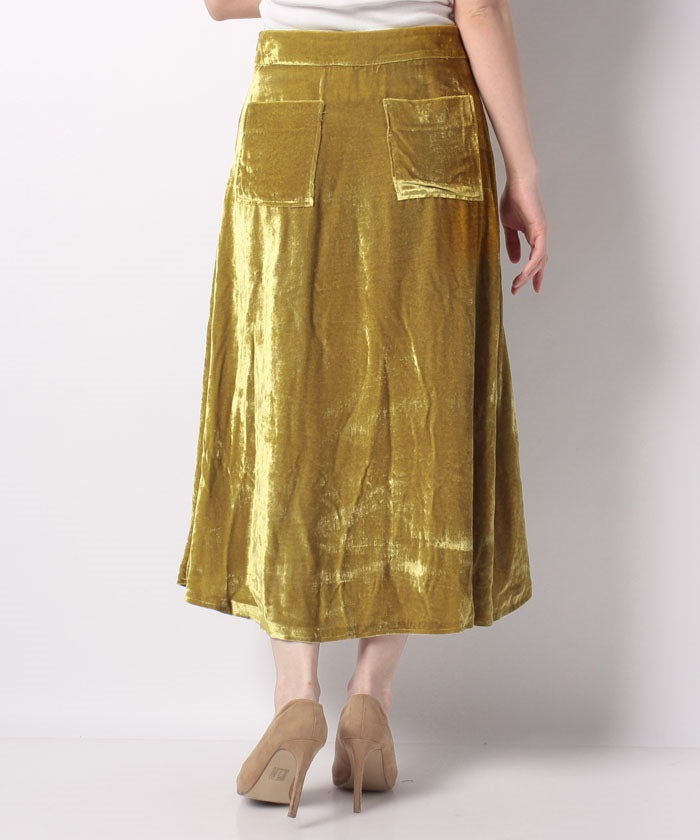 MAYSON GREY AERON Velvet Skirt