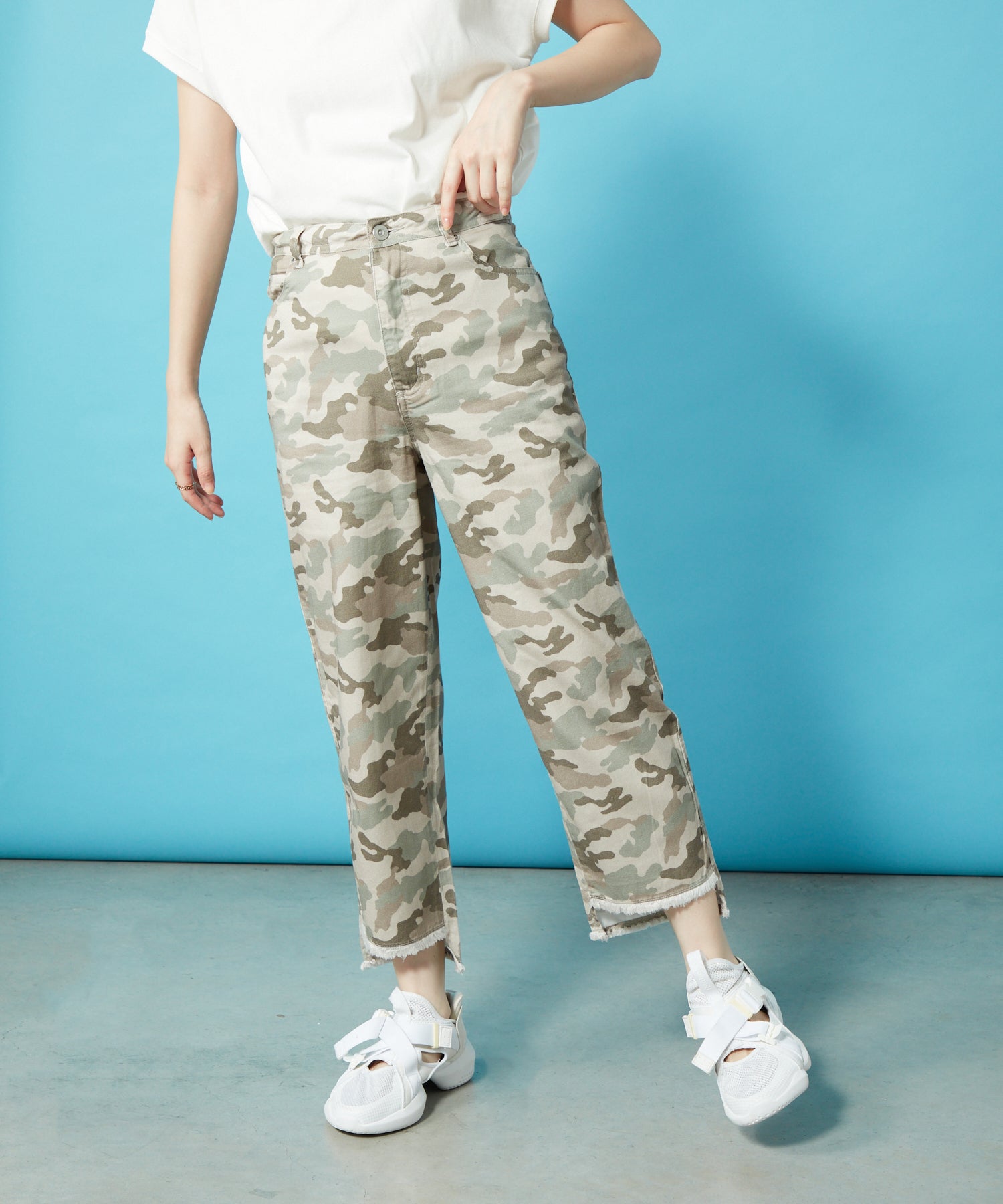 MAYSON GREY ★【Machine Washable】Denim Cut Off