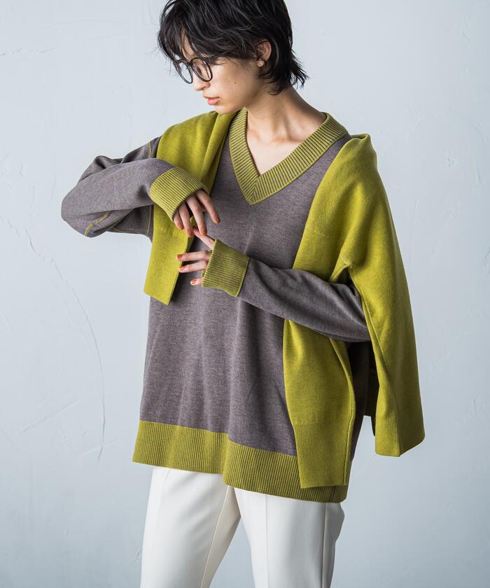 MAYSON GREY 【MAYSON GREY】W Face V Pullover