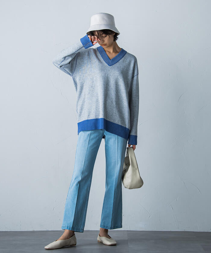 MAYSON GREY 【MAYSON GREY】W Face V Pullover