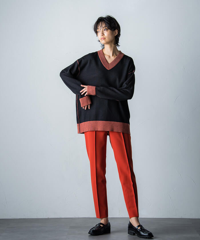 MAYSON GREY 【MAYSON GREY】W Face V Pullover