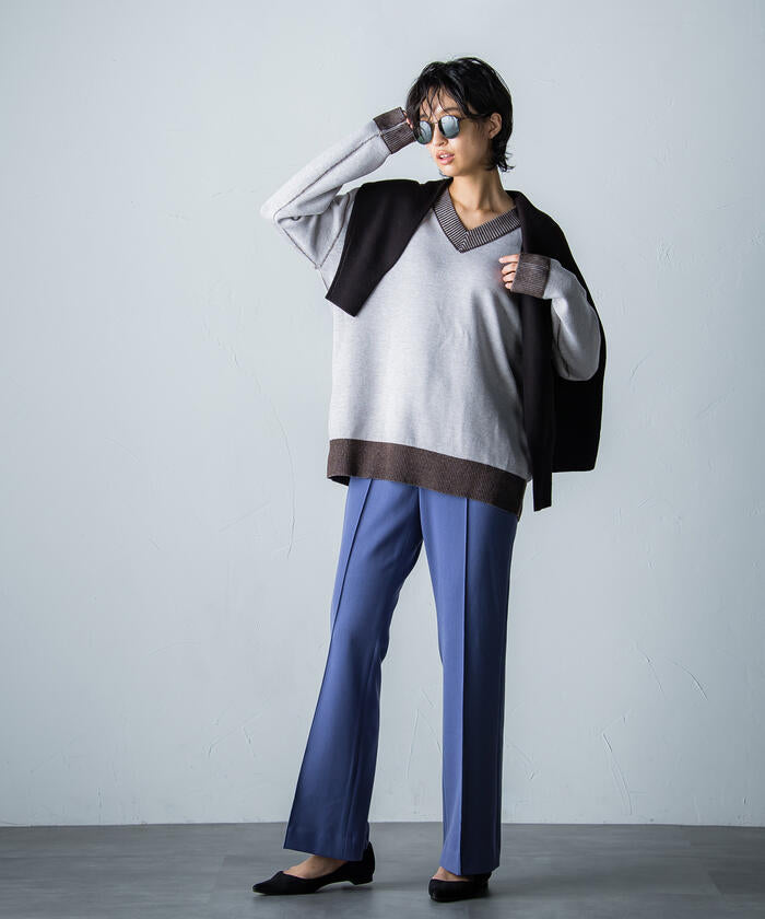MAYSON GREY 【MAYSON GREY】W Face V Pullover